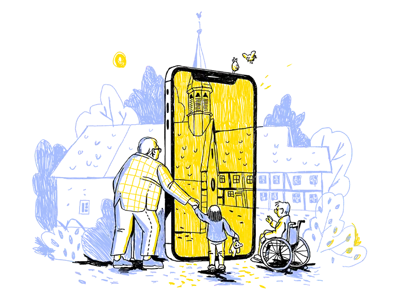 Haupt illustration zeitmaschine header